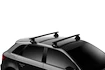Dachträger Thule EVO Volkswagen Golf VIII 5-T Schrägheck Normales Dach 2020+ mit WingBar Black