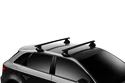 Dachträger Thule mit EVO WingBar Black Audi A5 Sportback 5-T Hatchback Normales Dach 09-16