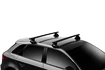 Dachträger Thule mit EVO WingBar Black Audi A7 5-T Hatchback Normales Dach 10-18