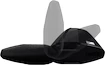 Dachträger Thule mit EVO WingBar Black Citroën C3 Aircross 5-T SUV Dachreling 18+