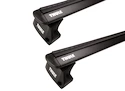 Dachträger Thule mit EVO WingBar Black Ford Puma (K2) 5-T SUV Bündige Schienen 20-24
