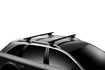 Dachträger Thule mit EVO WingBar Black Jeep Grand Cherokee Limited 5-T SUV Dachreling 05-21