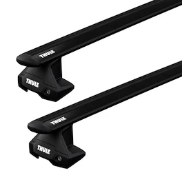 Dachträger Thule mit EVO WingBar Black Mini Clubman 5-T Hatchback Normales Dach 16-24