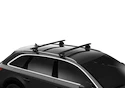 Dachträger Thule mit EVO WingBar Black Renault Duster 5-T SUV Dachreling 16+