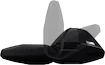 Dachträger Thule mit EVO WingBar Black Toyota Avensis Verso 5-T MPV Dachreling 01-06