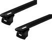 Dachträger Thule mit EVO WingBar Black Vauxhall Astra 5-T Hatchback Befestigungspunkte 00-03