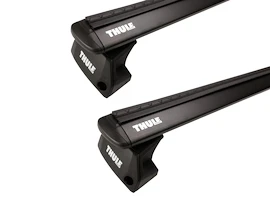 Dachträger Thule mit EVO WingBar Black Volvo EX40 5-T SUV Bündige Schienen 2024