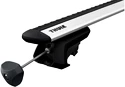 Dachträger Thule mit EVO WingBar Chevrolet Onix Activ 5-T Hatchback Dachreling 16-21