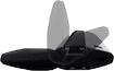 Dachträger Thule mit EVO WingBar Hyundai Veracruz 5-T Van Dachreling 08-12