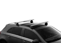 Dachträger Thule mit EVO WingBar Mercedes Benz C-Class (W204) w/o glass roof 4-T Sedan Befestigungspunkte 07-14