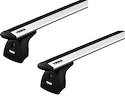 Dachträger Thule mit EVO WingBar Peugeot Bipper 3-T Van Befestigungspunkte 08-24