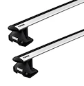 Dachträger Thule mit EVO WingBar Renault Twingo 5-T Hatchback Normales Dach 14-24