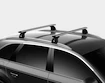Dachträger Thule mit EVO WingBar Vauxhall Astra 3-T Hatchback Befestigungspunkte 00-03