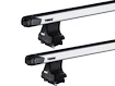 Dachträger Thule mit SlideBar Cadillac ATS 4-T Sedan Normales Dach 13-24
