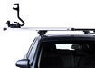 Dachträger Thule mit SlideBar Chevrolet Celta 5-T Hatchback Befestigungspunkte 00-21
