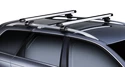 Dachträger Thule mit SlideBar Chevrolet Kadett 5-T Hatchback Befestigungspunkte 85-98
