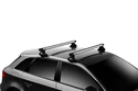 Dachträger Thule mit SlideBar Daihatsu Sirion 5-T Hatchback Normales Dach 18+