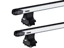Dachträger Thule mit SlideBar Dodge Dakota 4-T Double-cab Normales Dach 05-21