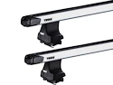 Dachträger Thule mit SlideBar Dodge Ram 1500 4-T Double-cab Normales Dach 09-21