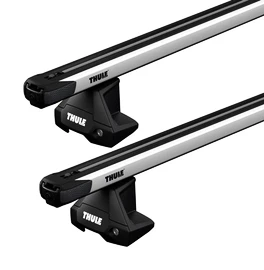 Dachträger Thule mit SlideBar Dodge Ram 2500 4-T Double-cab Normales Dach 09-21