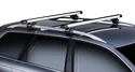 Dachträger Thule mit SlideBar Jaguar XF Sportbrake 5-T Estate Bündige Schienen 12-16