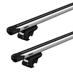 Dachträger Thule mit SlideBar Mini Clubman 4-T Hatchback Dachreling 08-14