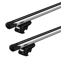 Dachträger Thule mit SlideBar Mitsubishi Pajero 5-T SUV Dachreling 07-24