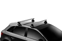 Dachträger Thule mit SlideBar Nissan Micra K13 5-T Hatchback Normales Dach 10-16