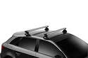 Dachträger Thule mit SlideBar Porsche Cayenne 5-T SUV T-Profil 02-09