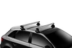 Dachträger Thule mit SlideBar Porsche Panamera Sport Turismo 5-T Estate Normales Dach 18+