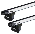 Dachträger Thule mit SlideBar Renault Grand Scénic 5-T MPV Bündige Schienen 17-24