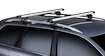 Dachträger Thule mit SlideBar Skoda Citigo 5-T Hatchback Normales Dach 12+