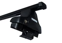 Dachträger Thule mit SquareBar Chevrolet Onix 5-T Hatchback Normales Dach 12+