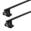 Dachträger Thule mit SquareBar Dodge Ram 3500 4-T Double-cab Normales Dach 09-21