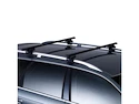 Dachträger Thule mit SquareBar Fiat Idea 5-T Hatchback Dachreling 03-21