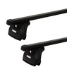 Dachträger Thule mit SquareBar Fiat Stilo 3-T Hatchback Befestigungspunkte 02-07