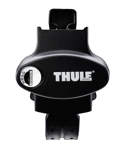 Dachträger Thule mit SquareBar Ssangyong Musso 4-T Pickup Dachreling 18-24