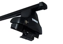 Dachträger Thule mit SquareBar Volkswagen Golf Plus 5-T Hatchback Normales Dach 05-08