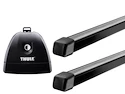 Dachträger Thule mit SquareBar Volkswagen Multivan PanAmericana (T5) 4-T Bus Befestigungspunkte 10-15
