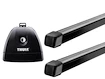 Dachträger Thule mit SquareBar Volkswagen Transporter (T6) 4-T Double-cab Befestigungspunkte 15-24