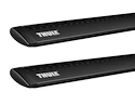 Dachträger Thule mit WingBar Black Chrysler Town & Country 5-T MPV Normales Dach 00-05