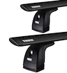 Dachträger Thule mit WingBar Black CITROEN Berlingo 4-T Van Befestigungspunkte 08-18