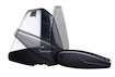 Dachträger Thule mit WingBar Black Hyundai Tucson 5-T SUV Dachreling 04-09