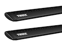Dachträger Thule mit WingBar Black Mitsubishi Challenger 5-T SUV Normales Dach 00-05