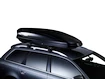 Dachträger Thule mit WingBar Black Opel Frontera Sport 3-T SUV Dachreling 00-04