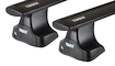 Dachträger Thule mit WingBar Black Suzuki Swift SE-Z 3-T Hatchback Normales Dach 00-04