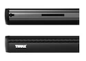 Dachträger Thule mit WingBar Black Vauxhall Insignia Country Tourer 5-T Estate Bündige Schienen 18+