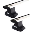 Dachträger Thule mit WingBar Fiat 500 L 5-T Hatchback Normales Dach 12-23