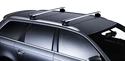Dachträger Thule mit WingBar Toyota Auris 5-T Estate Bündige Schienen 13-19