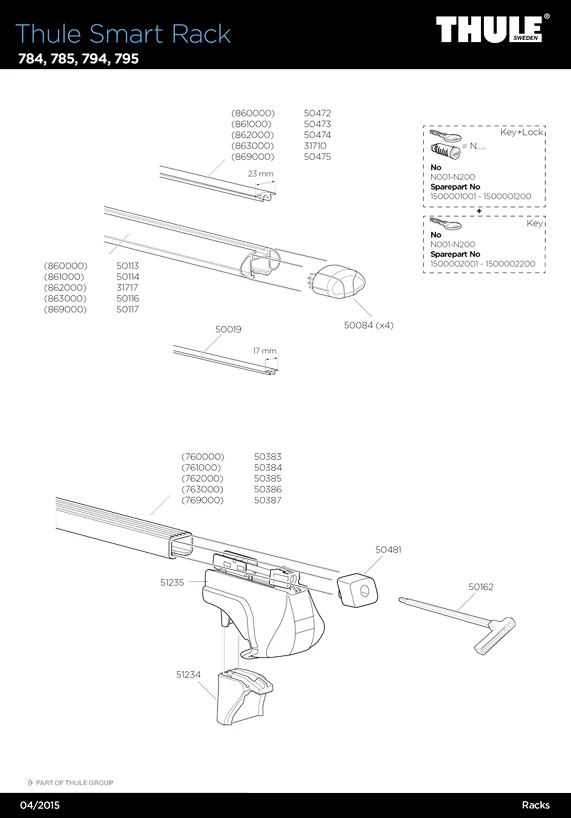 Thule 794 smartrack cheap
